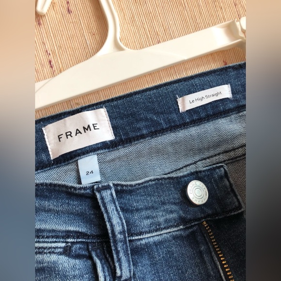 Frame Straight Leg Jeans - Picture 3 of 5